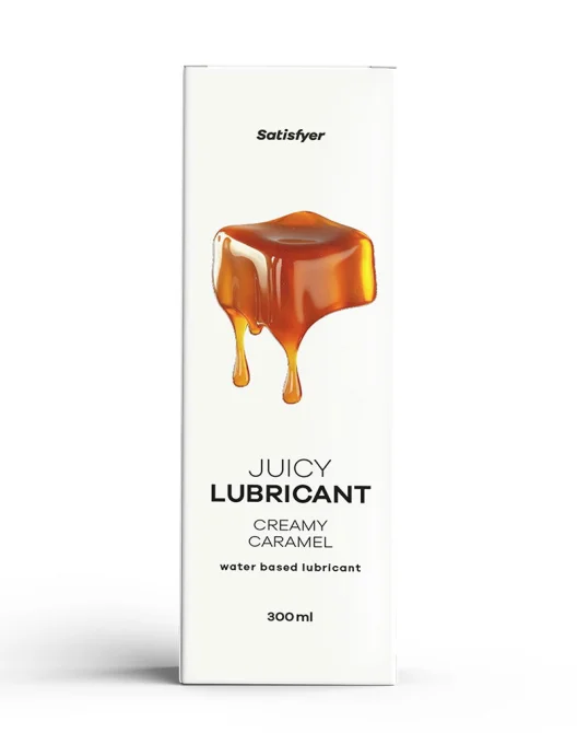 Satisfyer Juicy lubrikační gel Creamy caramel 300 ml
