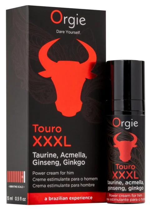 Orgie Touro XXXL Power krém pre mužov 15 ml
