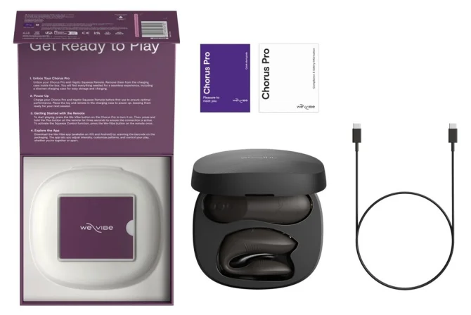 We-vibe Chorus Pro Párový vibrátor - Satin black