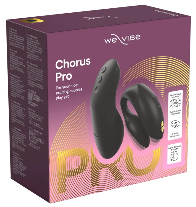 We-vibe Chorus Pro Párový vibrátor - Satin black