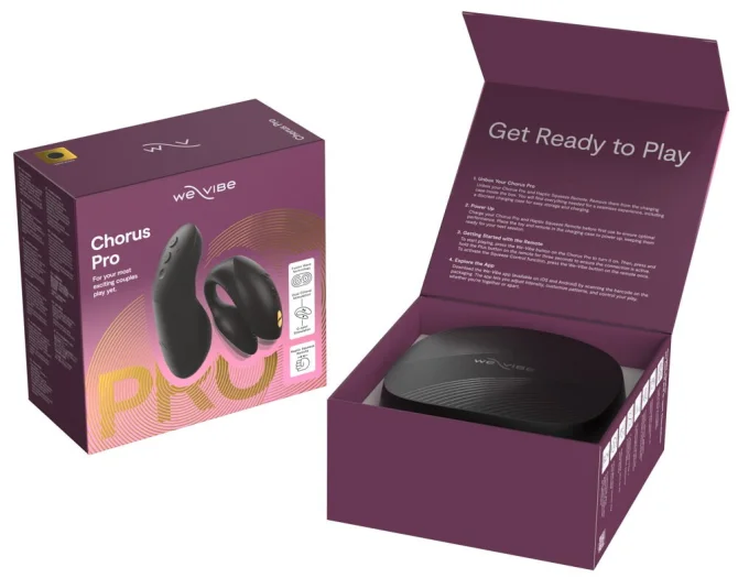 We-vibe Chorus Pro Párový vibrátor - Satin black