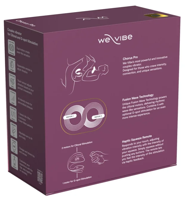 We-vibe Chorus Pro Párový vibrátor - Satin black