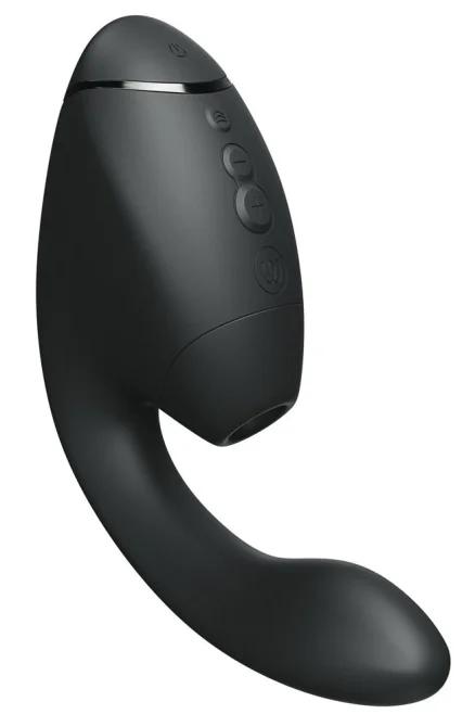 Womanizer Next Duo stimulátor klitorisu a vibrátor 2 v 1  - Black