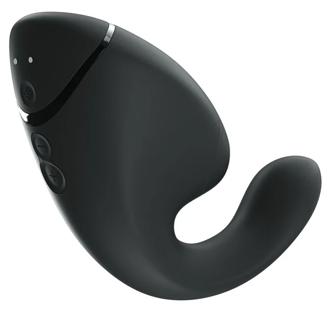Womanizer Next Duo stimulátor klitorisu a vibrátor 2 v 1  - Black