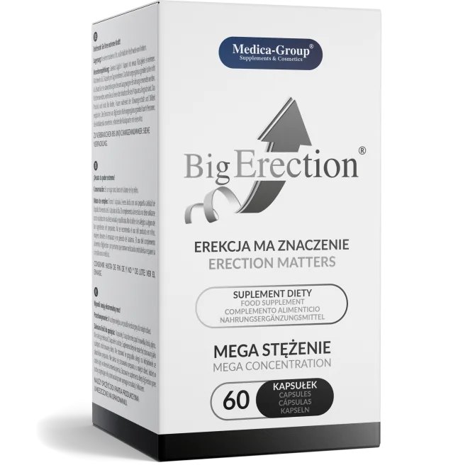 Medica-Group BigErection 60 kapslí (doplněk stravy)