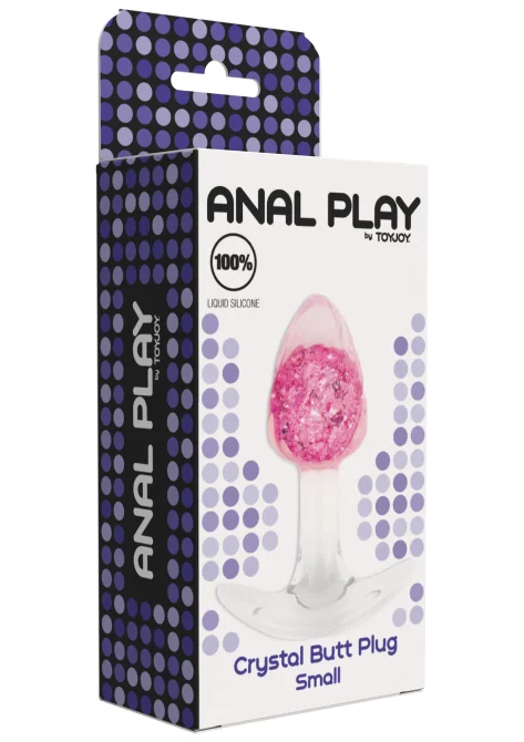 Anal play Crystal anální kolík S