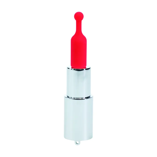 Loveline Tiffany Lipstick minivibrátor se 4 nástavci Blue