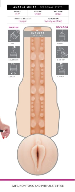Fleshlight Girls Angela White (Indulge) vagina