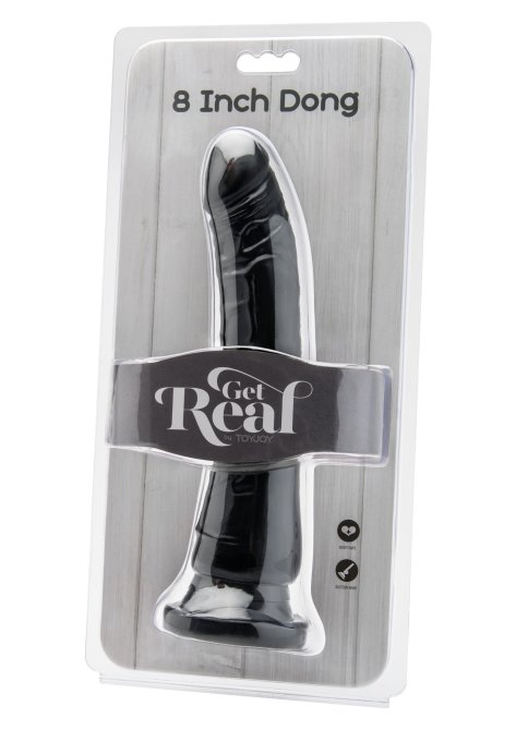 Get Real Dong dildo 20,5 cm čierne