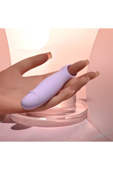 Petite Pecker mini vibrátor - fialový