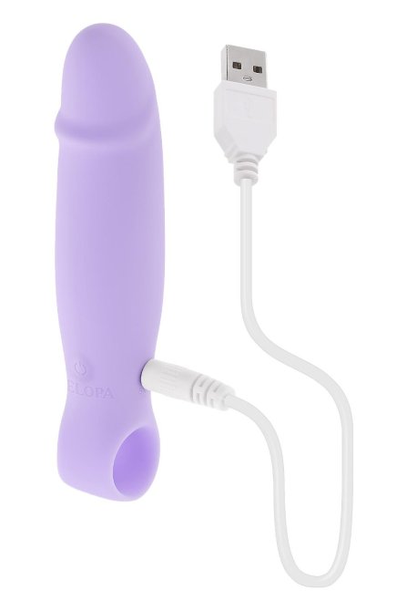 Petite Pecker mini vibrátor - fialový