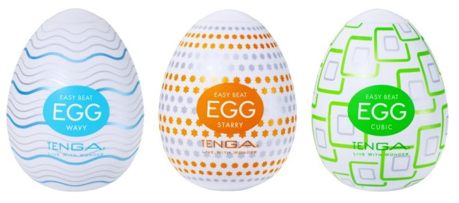TENGA Egg masturbátory Standard set 1