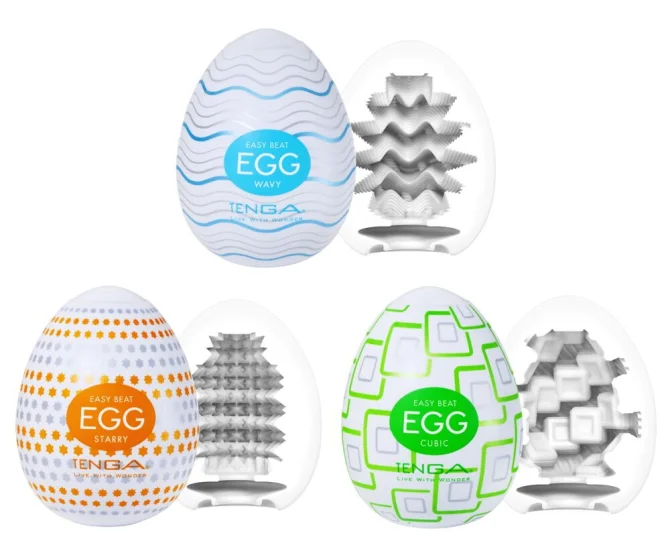 TENGA Egg masturbátory Standard set 1