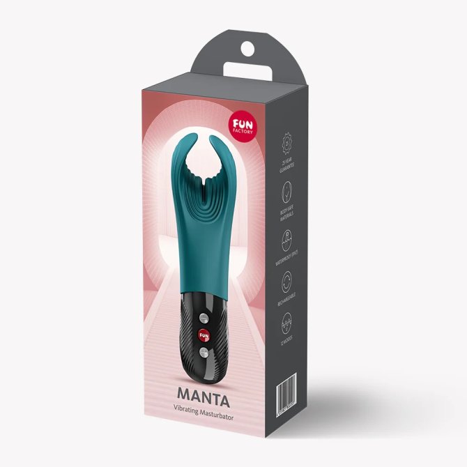 Fun Factory Manta masturbátor Bottle green