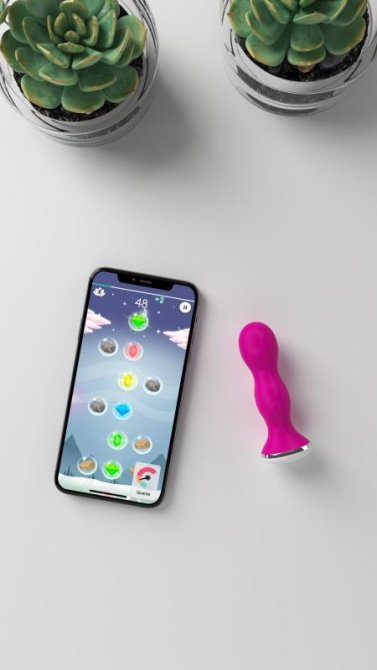 Perifit  App controle pelvic floor trainer Pink