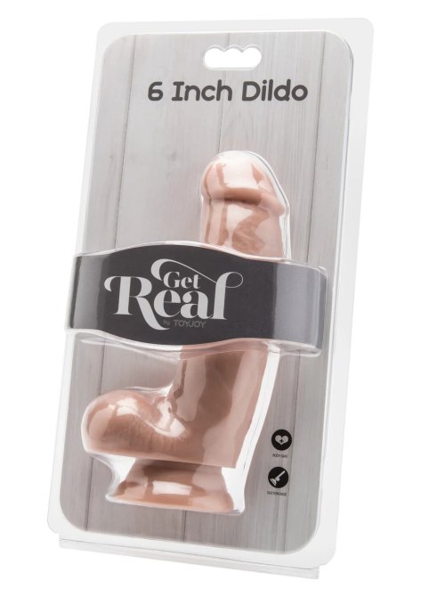 Get Real Dildo s varlaty 15 cm - tělové