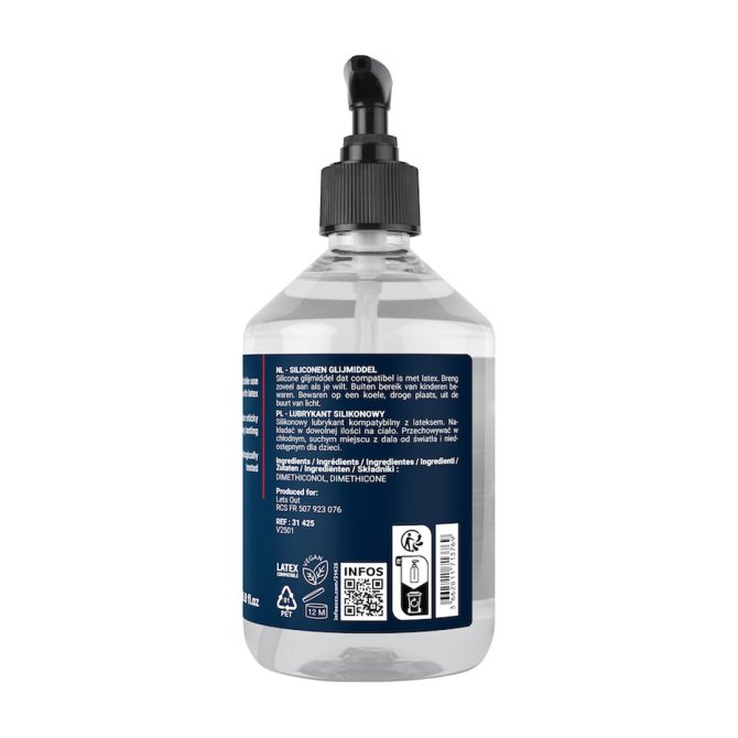 Fuck & Fist Silicone lubrikační gel 500 ml