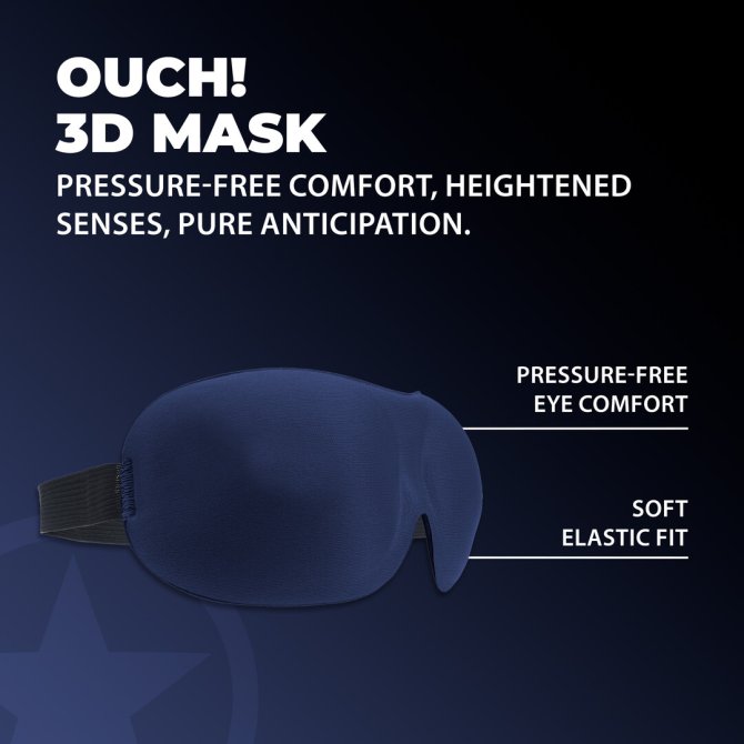 Ouch! 3D maska cez oči - Navy