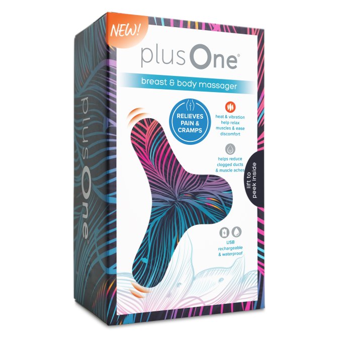 PlusOne Prsní a tělový vibrační masér CareTouch