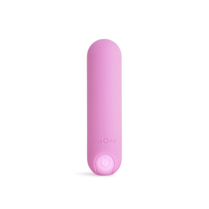 PlusOne Mini vibrátor Secret Spark – soft pink