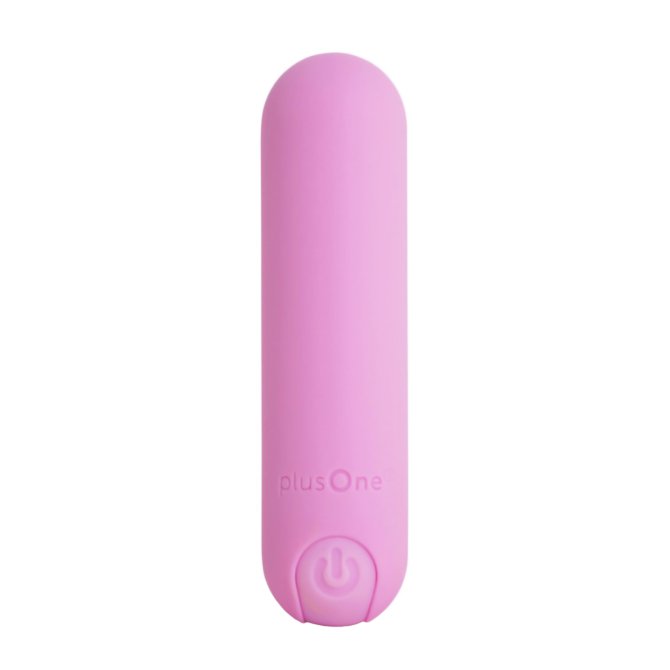 PlusOne Mini vibrátor Secret Spark – soft pink