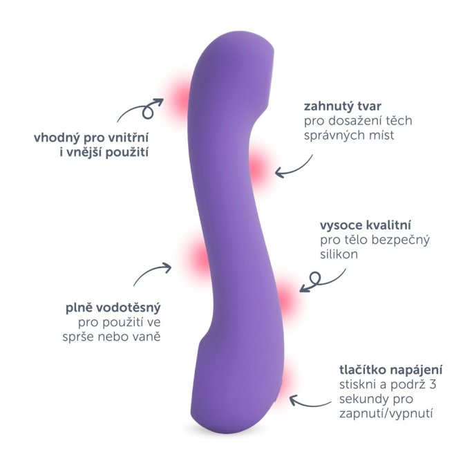 PlusOne vibrátor Pleasure Beast