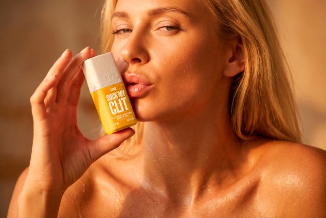 intt Suck my clit gel 15 ml Tropical mango