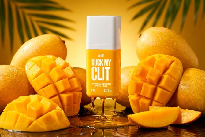 intt Suck my clit gel 15 ml Tropical mango