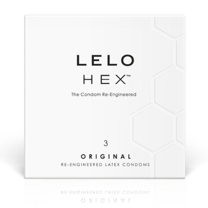 Lelo HEX Original  kondómy 3 ks