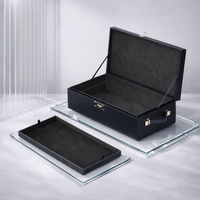 strap-on-me Le coffret úložný box