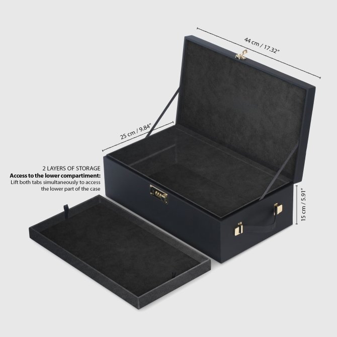 strap-on-me Le coffret úložný box