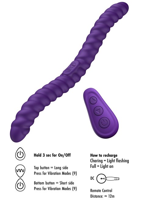 She.E.O Duální flexibilní vibrátor