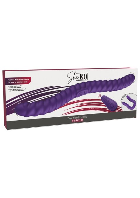 She.E.O Duální flexibilní vibrátor