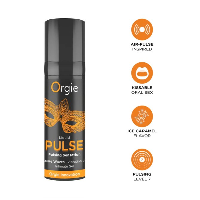 Orgie Liquid pulse Tekutý vibrátor 15 ml