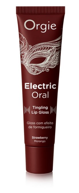 Orgie Electric Oral tingling lip gloss Strawberry 10 ml