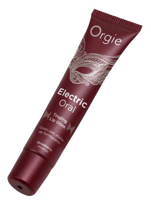 Orgie Electric Oral tingling lip gloss Strawberry 10 ml