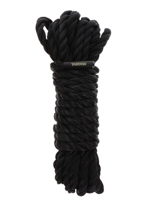 Taboom Bondage lano z polypropylenu 5 m černé
