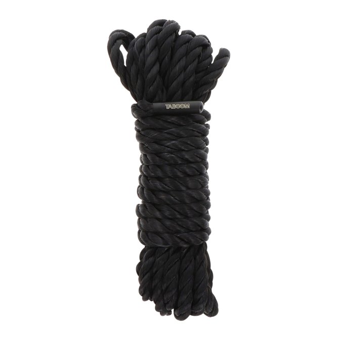 Taboom Bondage lano z polypropylenu 5 m černé