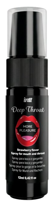 intt Deep throat Oral sex spray Strawberry 12 ml