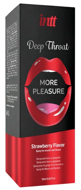 intt Deep throat Oral sex spray Strawberry 12 ml