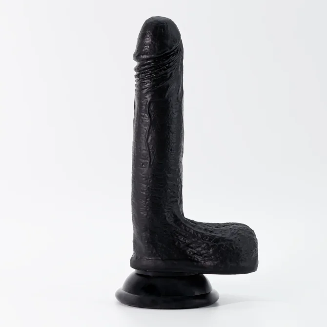 Inviktus silikonové dildo 19 cm černé