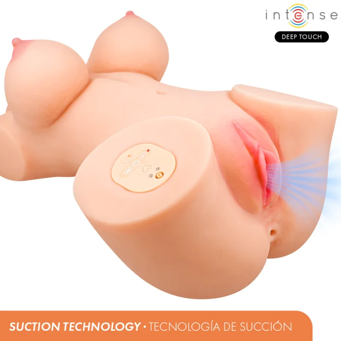 Intense Deep touch Vero vibračný masturbátor - torzo 5,5 kg