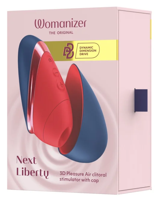 Womanizer Next Liberty stimulátor klitorisu Blue/red