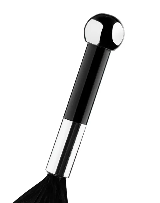 Bondage Play stimulační peříčko 20 cm černé