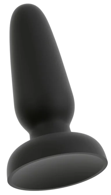 Black Velvets Liquid Silicone anální kolík S