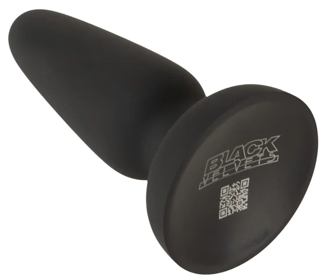 Black Velvets Liquid Silicone anální kolík S