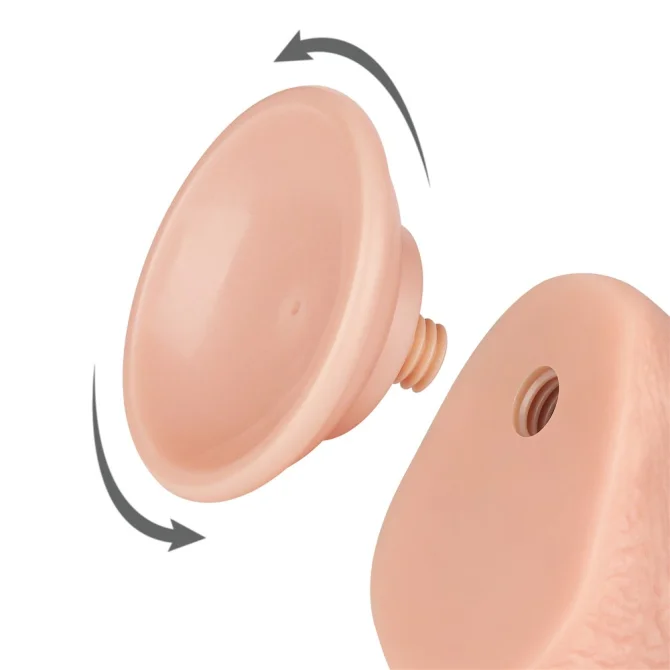 Sliding-skin dildo 19 cm