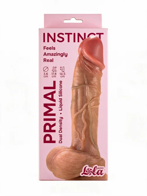 Primal Instinct ultra realistické dildo 18 cm