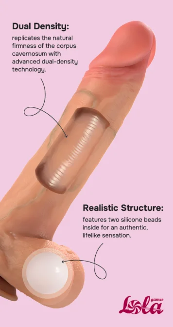 Rush Instinct ultra realistické dildo 18 cm