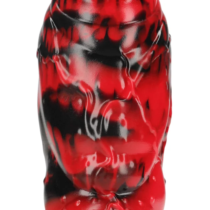 Demon Master dildo červeno-černé